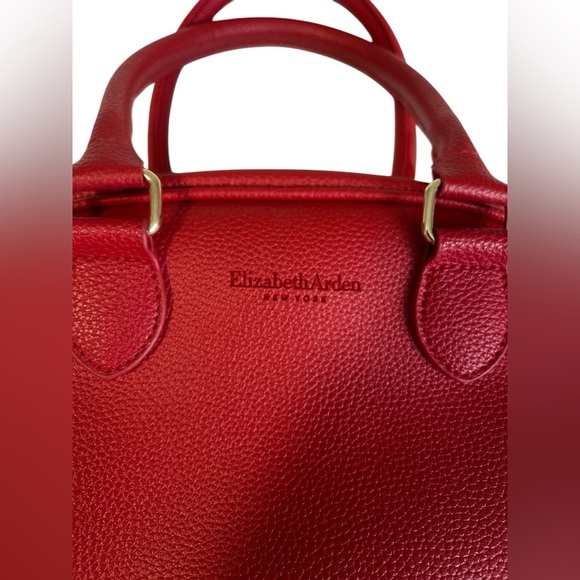 NWOT Elizabeth Arden Red Leather Handbag - Picture 2 of 7